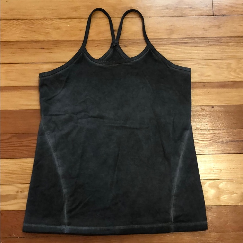 Dark Grey Workout Tank- Organic Cotton